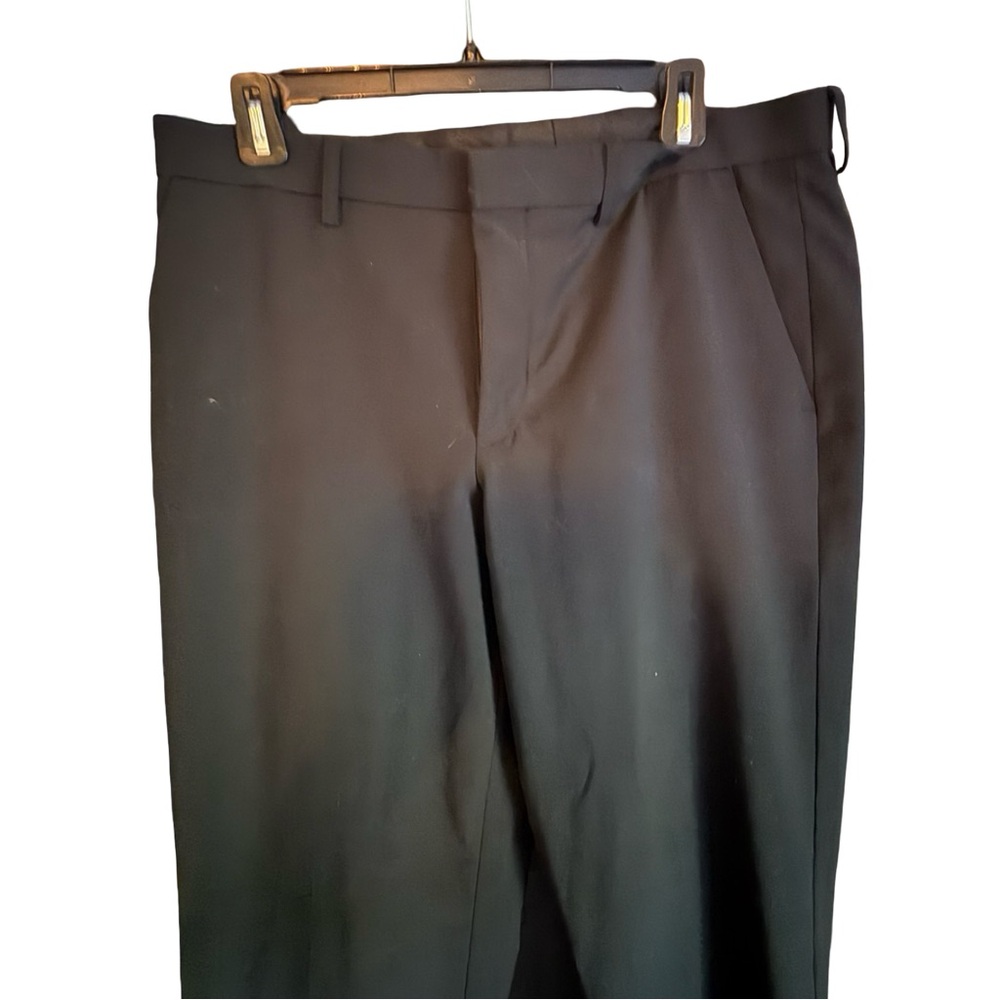 Express Men's Classic Black Dress Pants 32x34 extra‎ slim